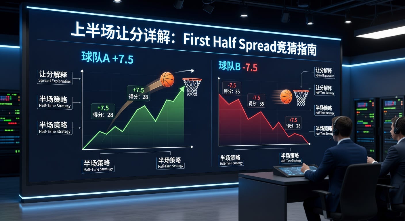 上半场让分 first half spread：投注技巧与临场分析