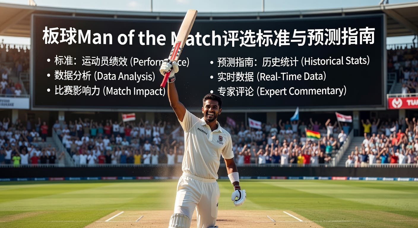 板球Man of the Match 评选规则与实战解读