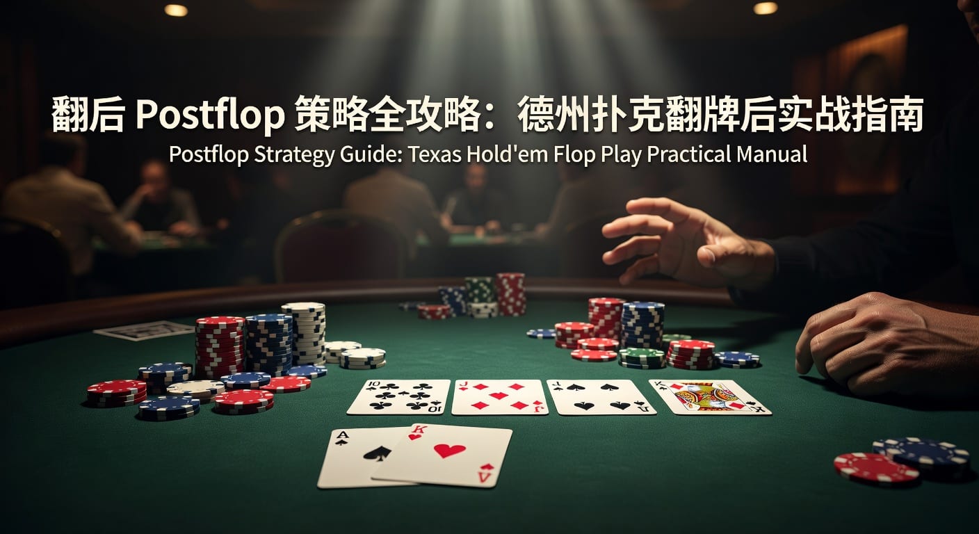翻后 postflop 实战解读：决策框架与读牌思路