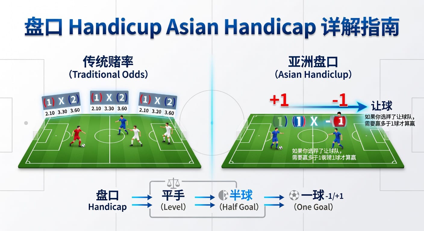 亚洲盘 asian handicap 读盘思路与实战判断